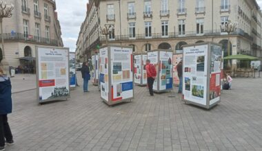 la place Graslin accueille une expo sur la fin de l’occupation et la libération