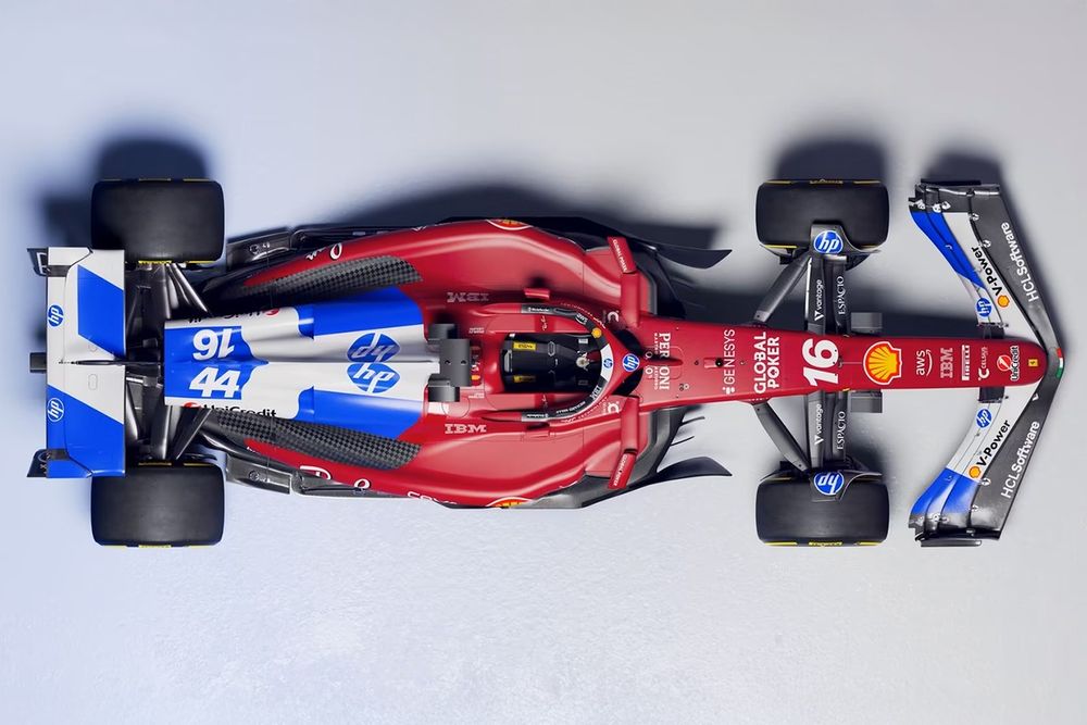 La livrée spéciale de Ferrari pour le GP de Miami