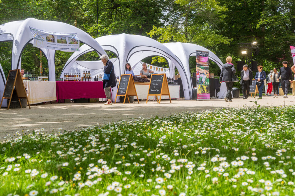 Le Festival du Bien Manger prend ses quartiers au Grand-Rond, à Toulouse. 