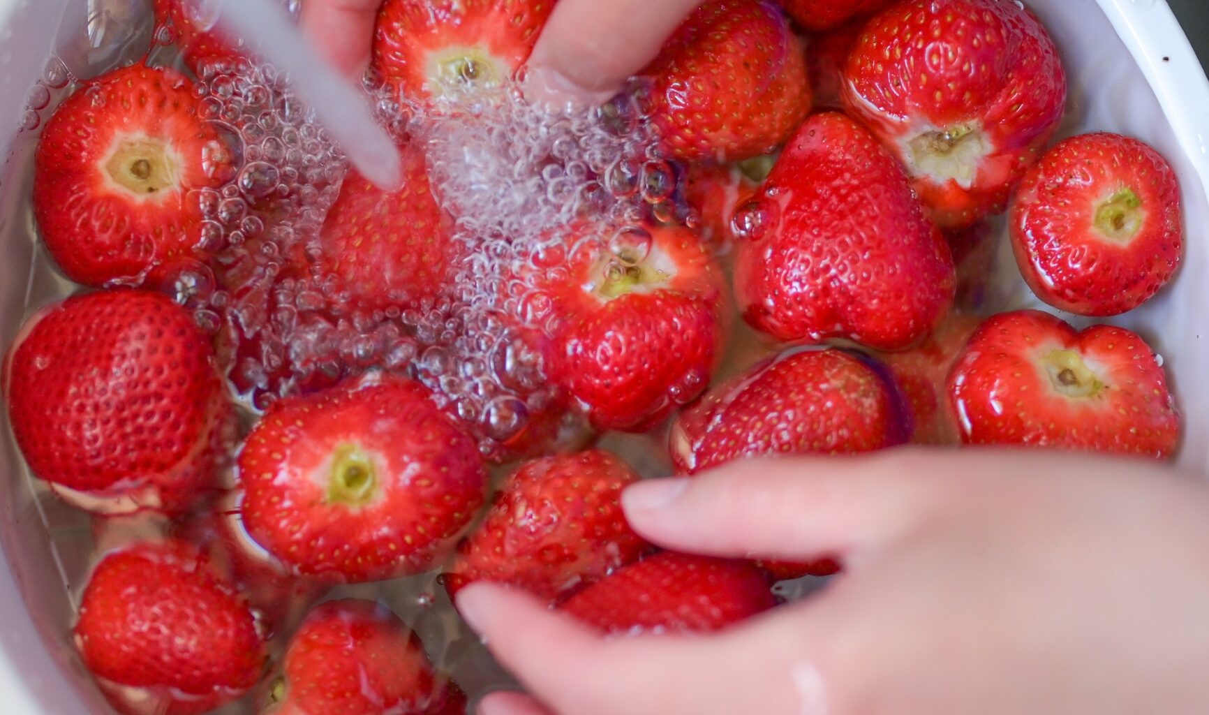 fraises pesticides bien laver astuce