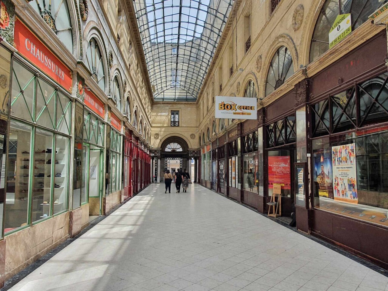 une des rares boutiques de la Galerie bordelaise ferme définitivement ses portes