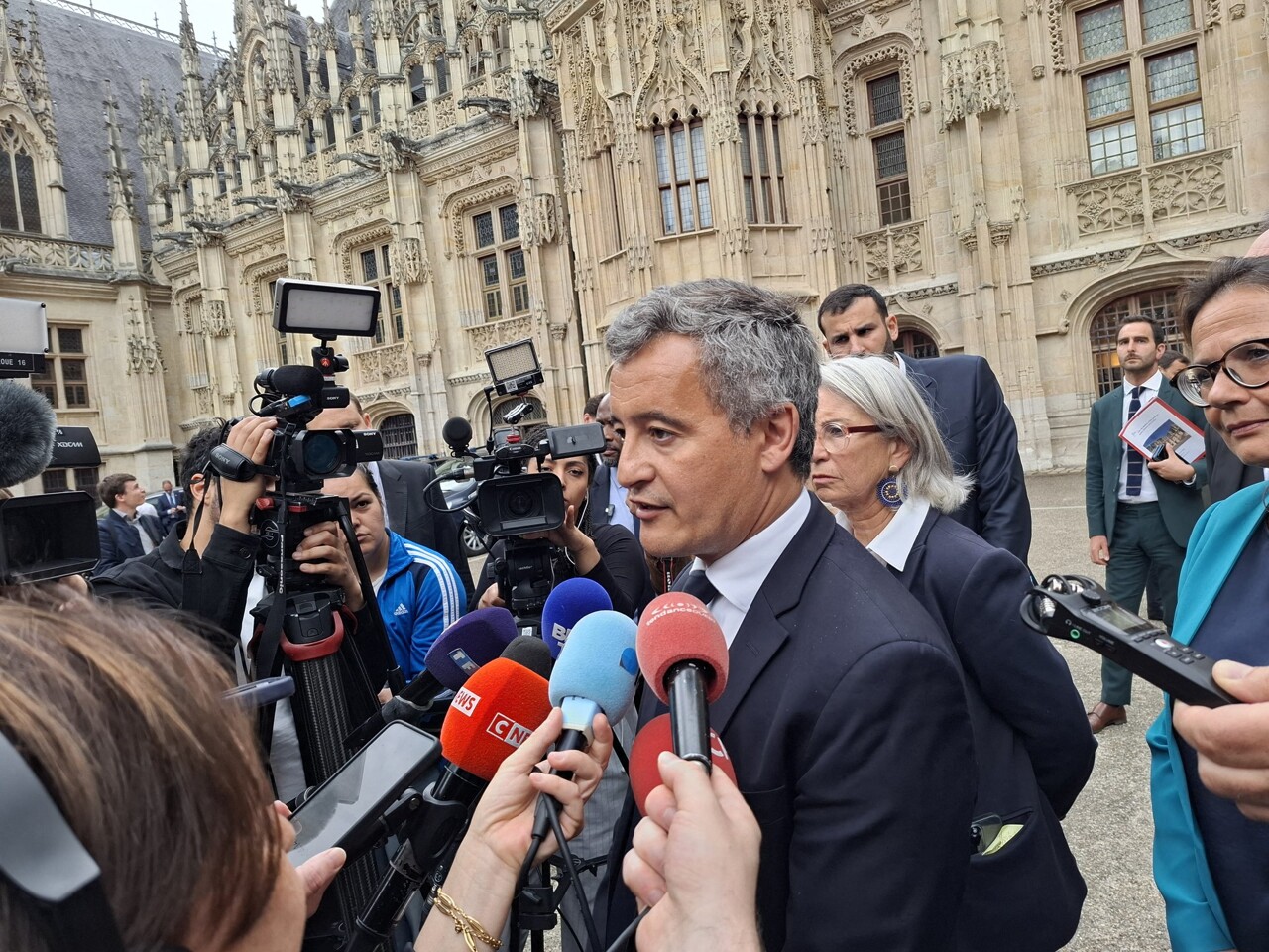 Gérald Darmanin annonce 30 millions d'euros de travaux