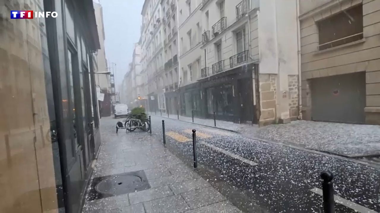 "J'ai jamais vu ça en 40 ans" : en Île-de-France, un violent orage a surpris les habitants