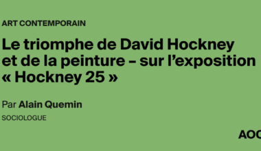 Le triomphe de David Hockney et de la peinture – sur l'exposition « Hockney 25 »