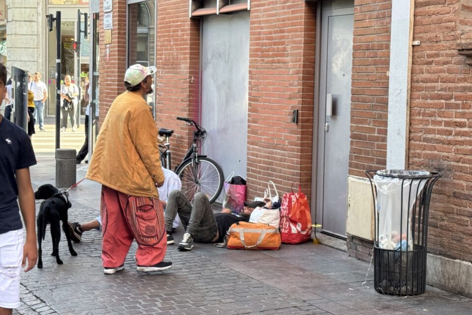 Un problème de propreté quelques fois lié aux marginaux présents dans la rue
