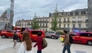 un homme poignardé sur la place de la Comédie