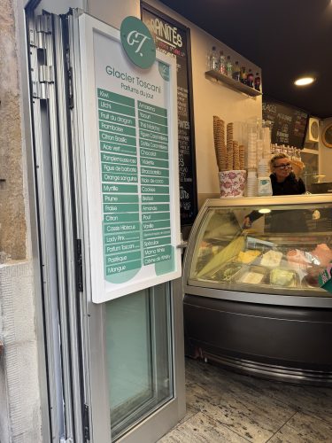 Toscani glaces