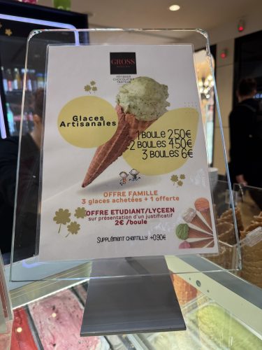 glaces Gross