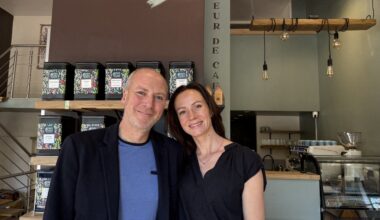 Un couple franco-ukrainien ouvre une boutique de café dans le centre de Rouen : « C'est un rêve »