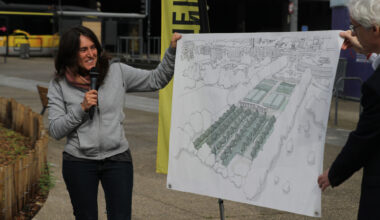 Grenoble : une ferme urbaine en construction près d'Alpexpo