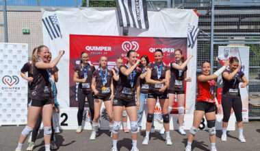 Le Quimper Volley (B) championne de France de National 3 - quimper - volley