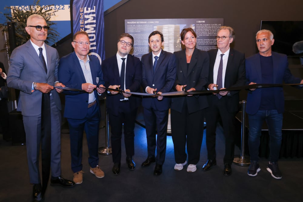 À Marseille, le stade Vélodrome inaugure un espace pour se souvenir du drame de Furiani