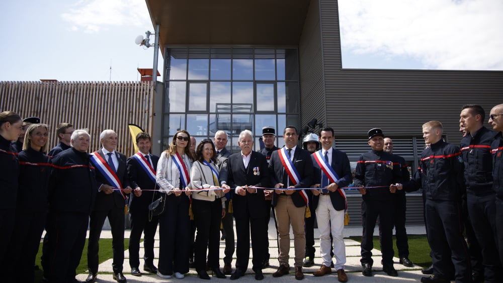 Allauch et Plan-de-Cuques inaugurent leur nouvelle caserne de pompiers
