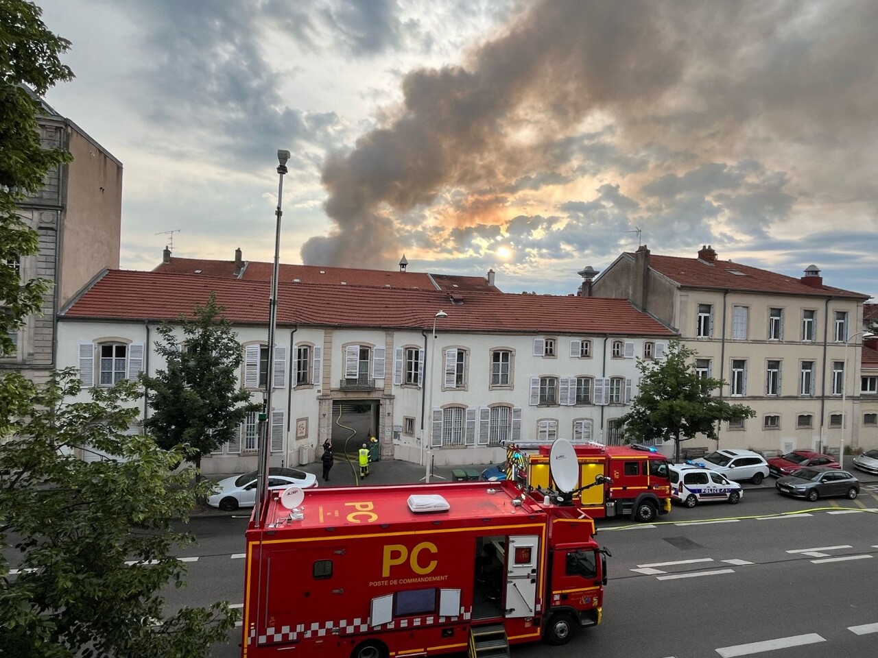 un important incendie touche un Ehpad à Nancy, ce que l'on sait