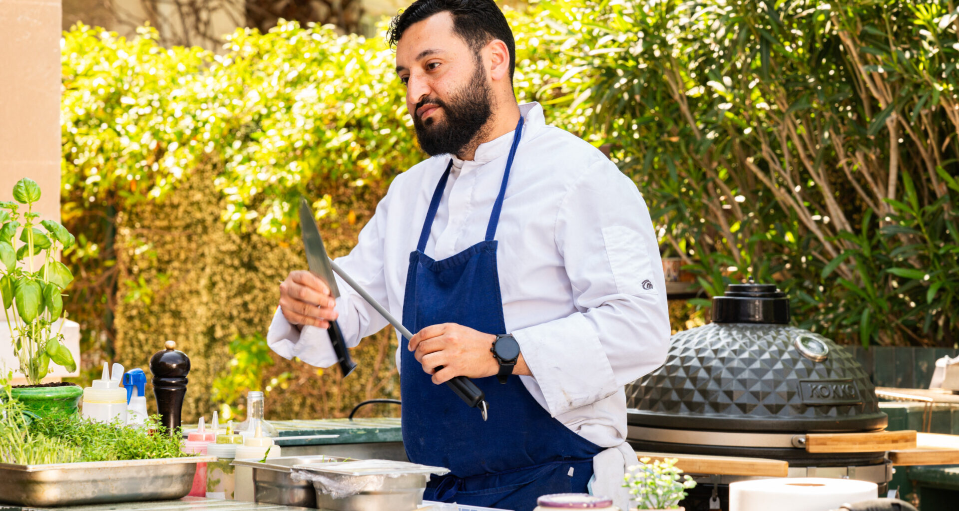 © DR - Après avoir ouvert son restaurant, le chef Sidi Sali revient à Château Beaupin avec une carte méditerranéenne, mais pas seulement...