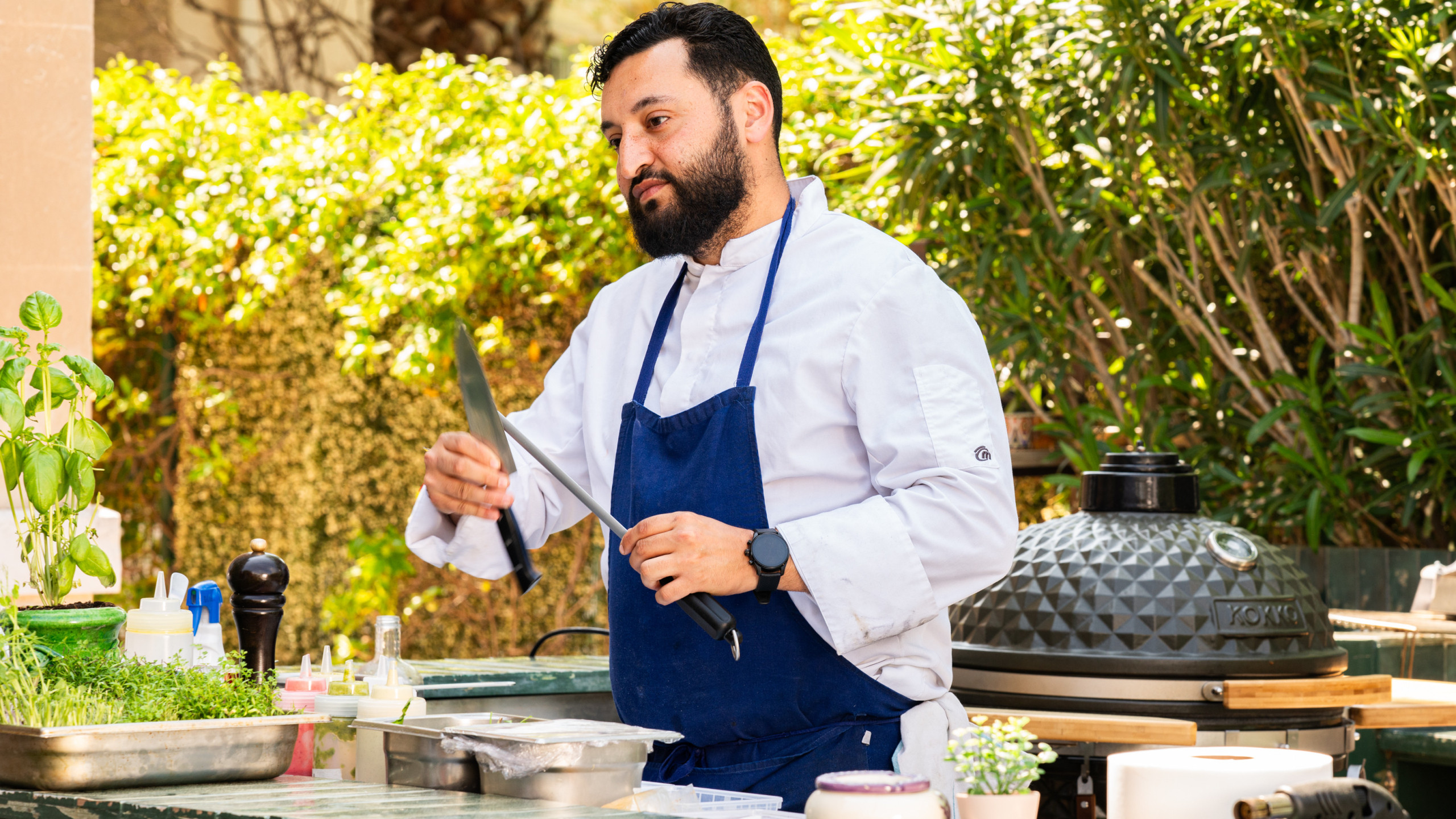 © DR - Après avoir ouvert son restaurant, le chef Sidi Sali revient à Château Beaupin avec une carte méditerranéenne, mais pas seulement...