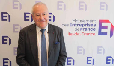 AP - Bruno Berthet, président du Medef Ile-de-France, qui organise une nouvelle édition de la Fête des Métiers et de l'Alternance.