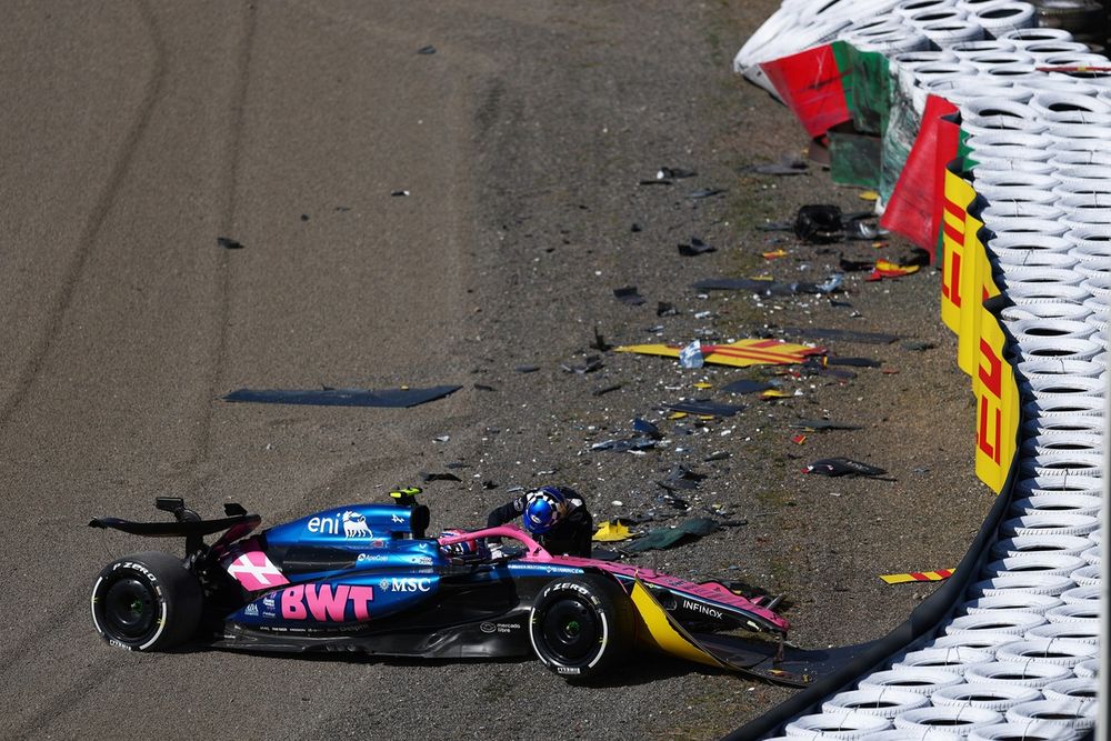 L'accident de Jack Doohan à Suzuka.