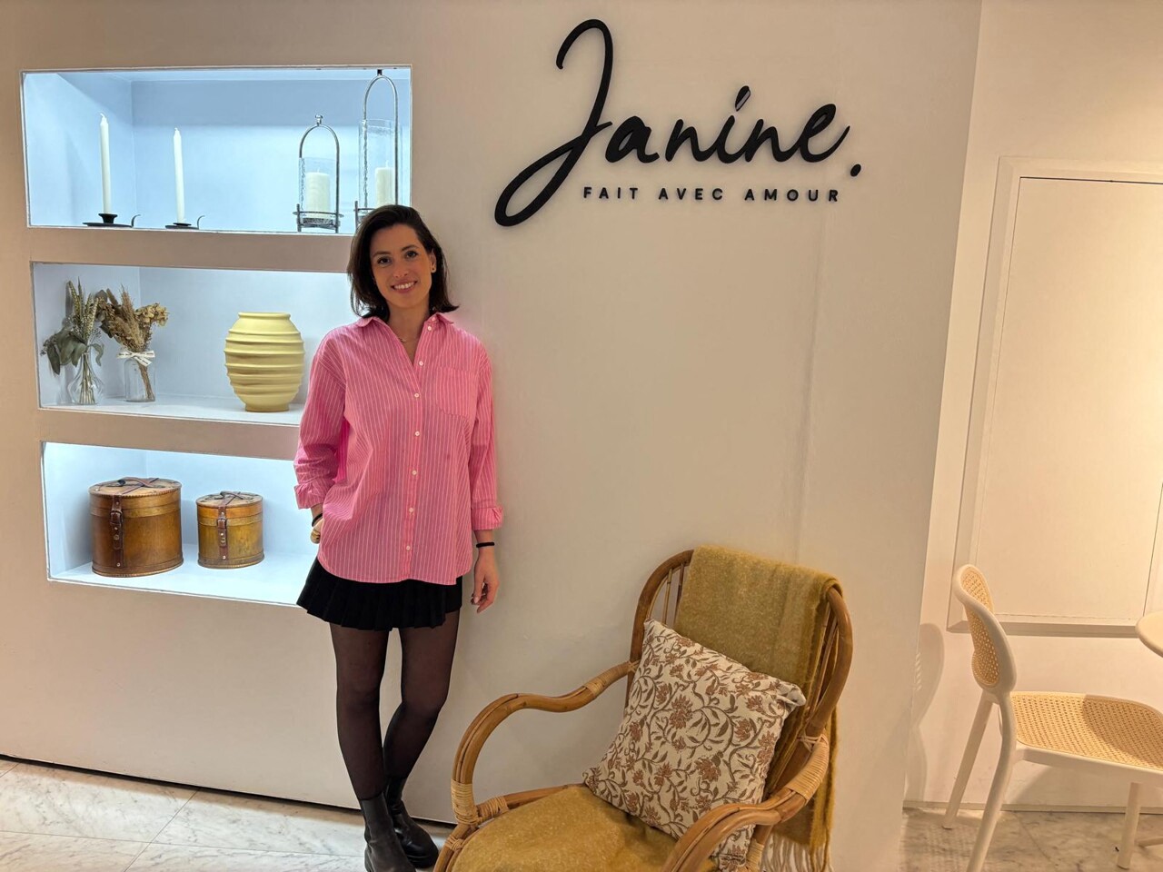 elle ouvre "Janine Café" en hommage à sa grand-mère