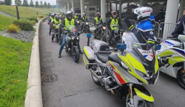 la police et l'ECF organisent une journée spéciale dédiée aux motards avant la saison estivale