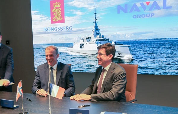 Futures frégates norvégiennes : Naval Group signe un important accord de partenariat avec Kongsberg