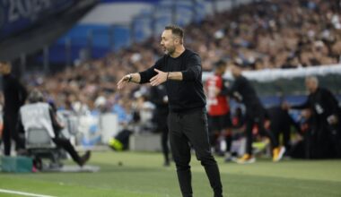 "Ma volonté est de rester à l'OM", affirme De Zerbi