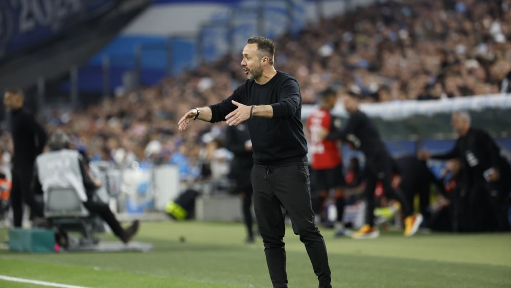 "Ma volonté est de rester à l'OM", affirme De Zerbi