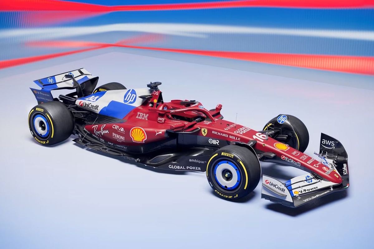 Ferrari refait le coup de la livrée bleue à Miami