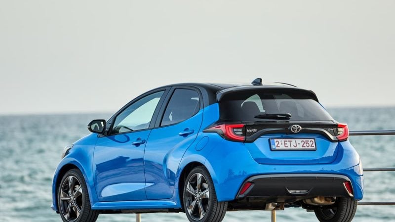 La Toyota Yaris, premier véhicule étranger qui intègre le classement 2025 en France.