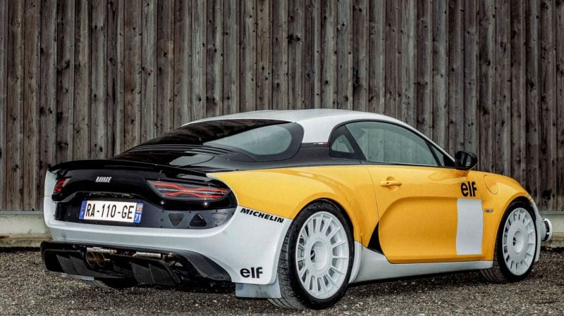 L'Alpine Ravage Groupe 4 a été produite à 10 unités.