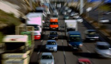 la L2 fermée, en direction d'Aix, en raison d'un accident impliquant 4 véhicules