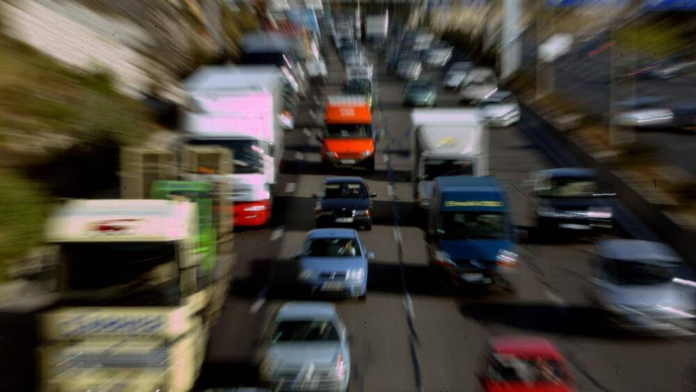 un accident sur l'A50 provoque un bouchon important sur la rocade L2, sens Aix-Aubagne