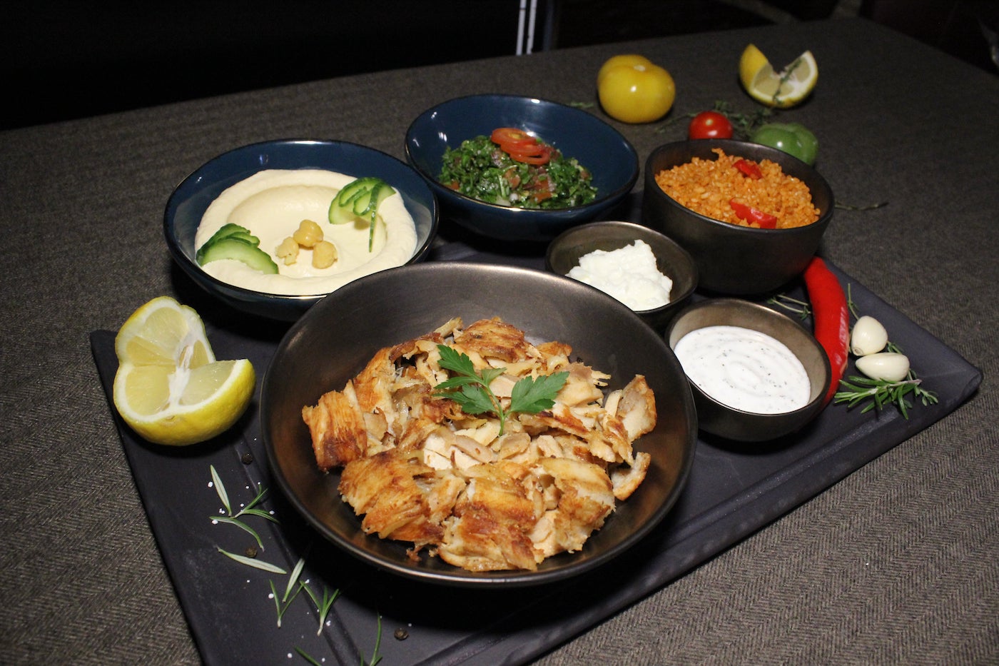 Le Sultan – Assiette Chawarma