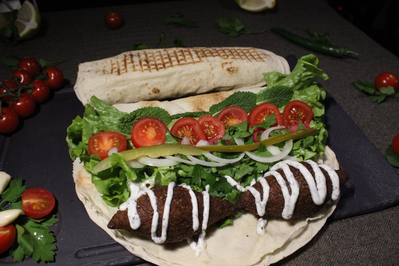 le sultan – sandwich kibbé