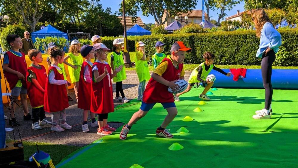 La commune de Saint-Étienne-du-Grès repasse en mode Jeux Olympiques mardi 13 et mercredi 14 mai