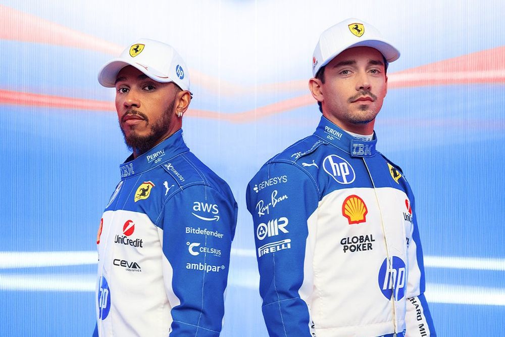 Lewis Hamilton, Charles Leclerc, Ferrari