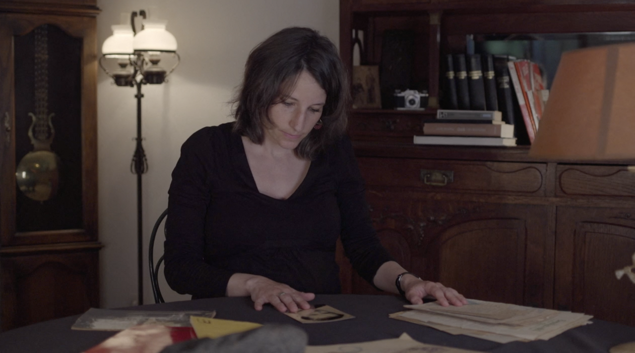 petite-fille de S.T.O, Lydie retrace l'histoire de son "papy" dans un film