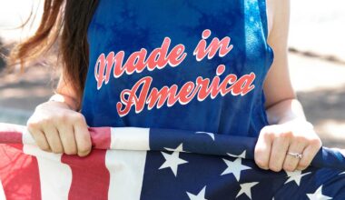 Made In America Etats Unis Drapeau