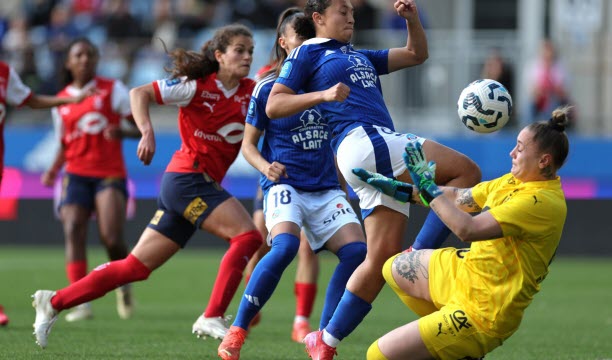 Maeline Mendy proche du doublé. Photo Thomas Toussaint