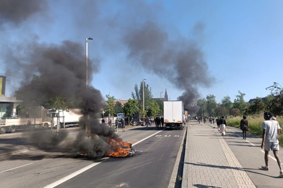 Manifestation des forains à Strasbourg lundi 19 mai 2025