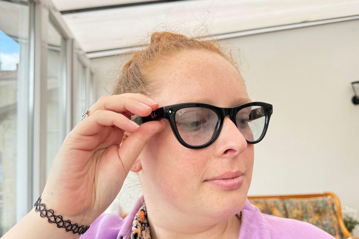 Meta Ray Ban Porteuse