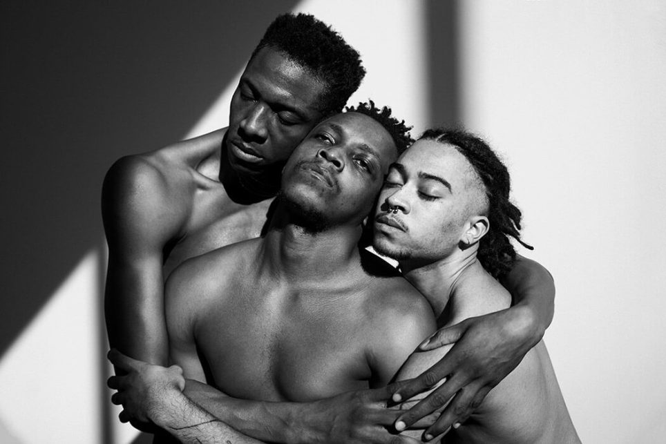 André Atangana, Corey Scott Gilbert, Anicet Kitambo et Mathis Benestebe photographiés à Toulouse
