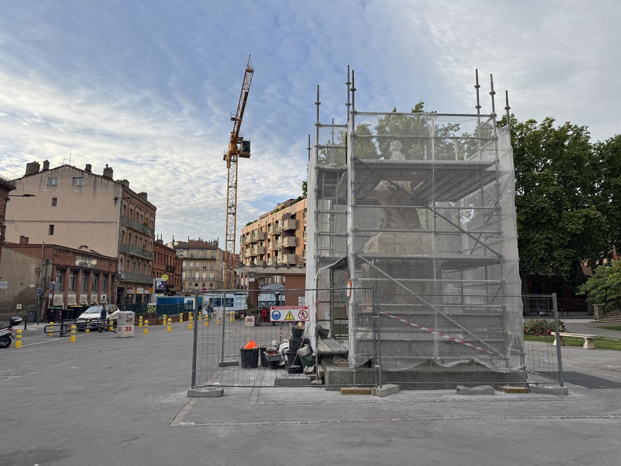Toulouse. Pourquoi ce monument aux morts est-il entouré d’échafaudages ?