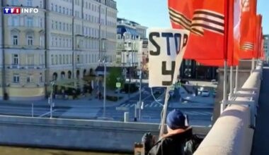 Russie : à Moscou, un homme saute d'un pont pour protester contre Vladimir Poutine
