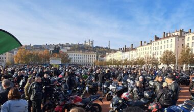 Lyon. Pourquoi des milliers de motards vont déferler sur la place Bellecour
