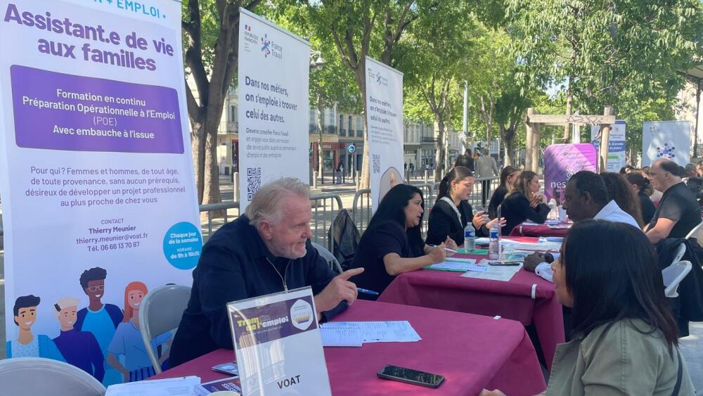 3 stands pour favoriser le recrutement sur la ligne de tramway