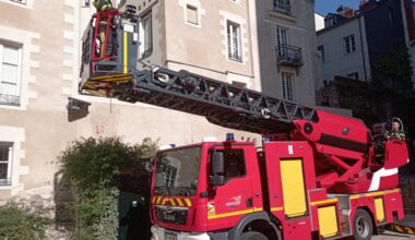 Un feu se déclenche dans appartement à Nantes : cinq personnes sont évacuées