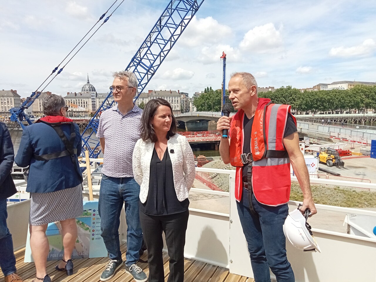 une nouvelle étape du chantier est franchie