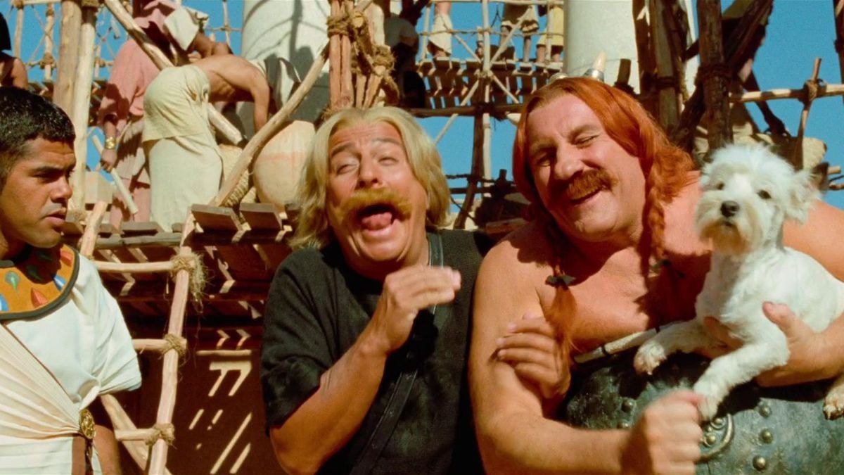 Tu n’as jamais vu Astérix et Obélix Mission Cléopâtre (la honte) si tu n’as pas 5/5 à ce quiz
