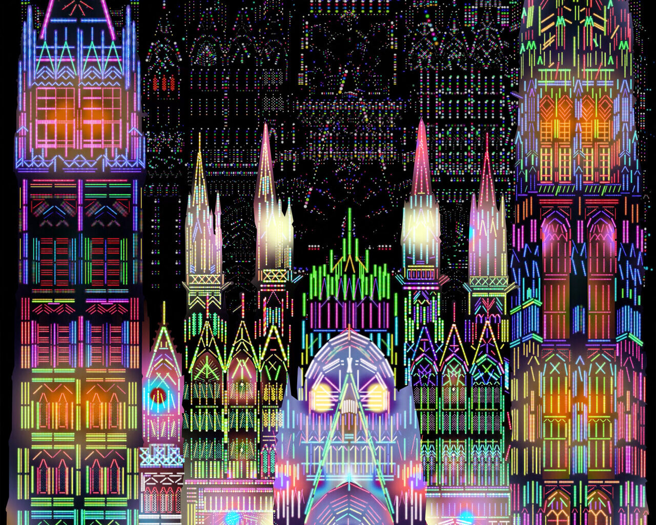 Cathédrale de lumière à Rouen revient avec un spectacle (presque) inédit